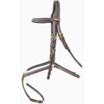 Briglia Kessel T de T testiera tripla capezzina incrociata