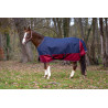 Coperta Equithème Tyrex 1200 D - Marino / bordeaux