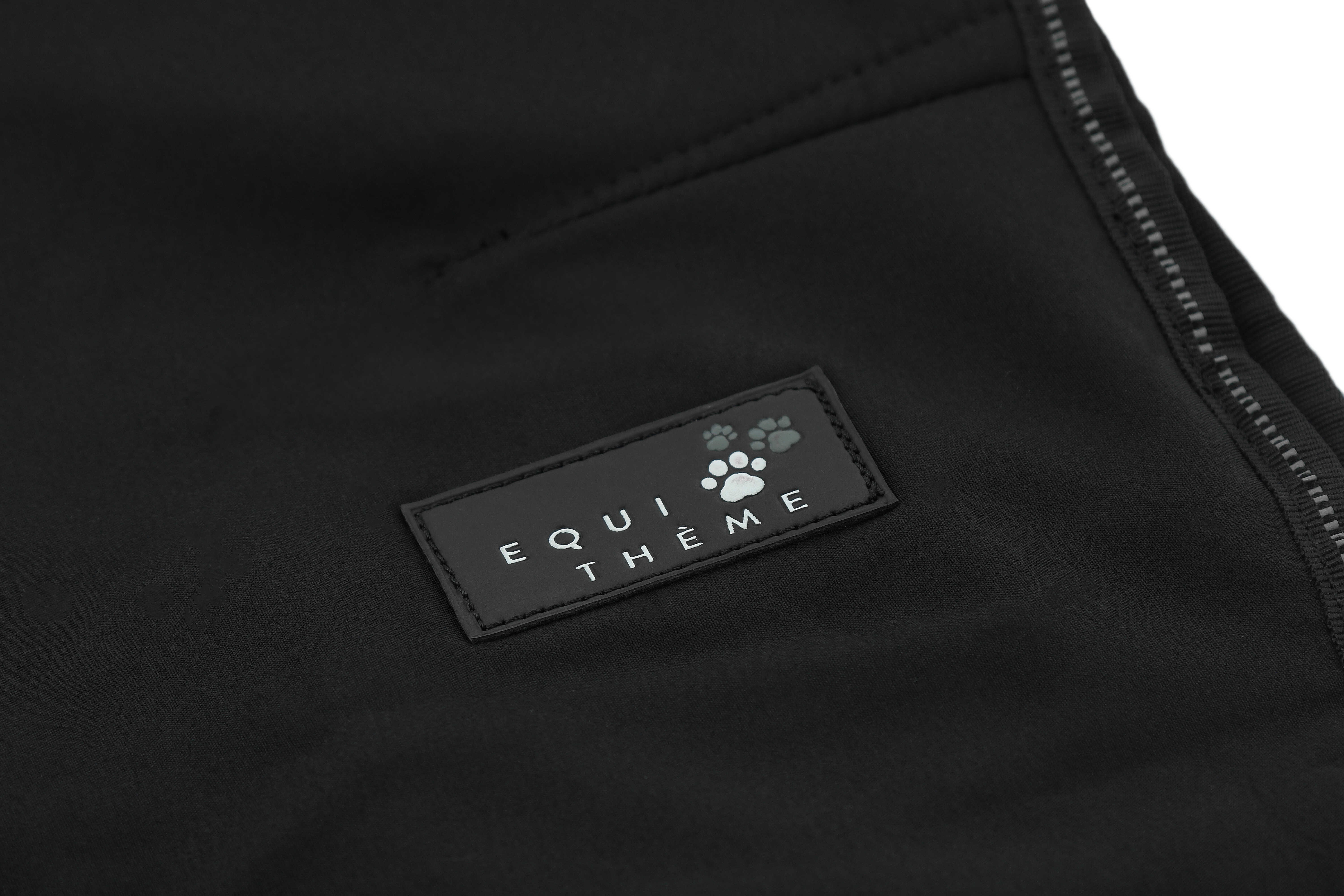 Coperta per cane Equithème Softshell Nero