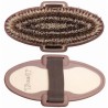 Spazzola morbida bicolore T de T - Marrone / beige