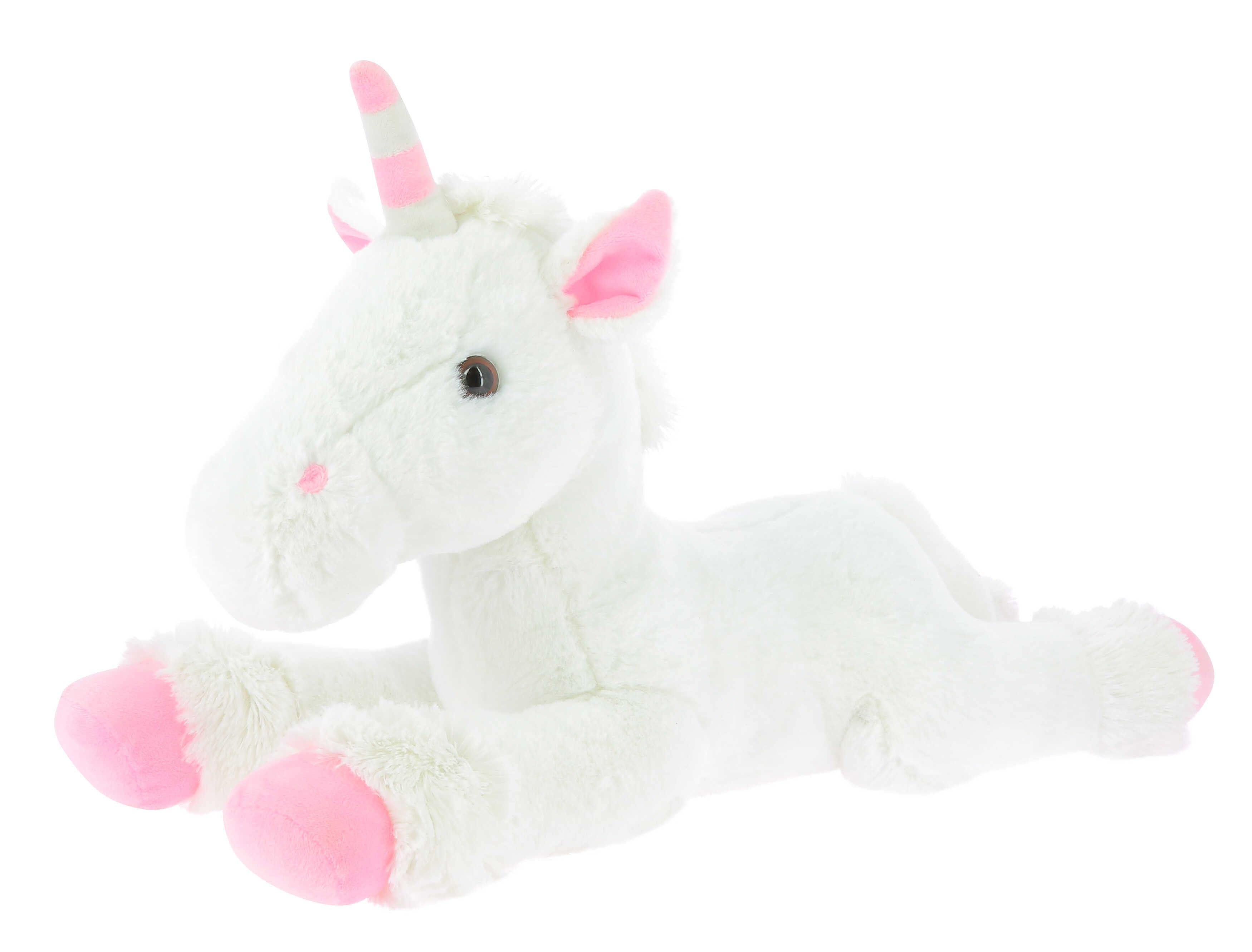 Peluche Equi-Kids Unicorno modello medio Bianco / rosa
