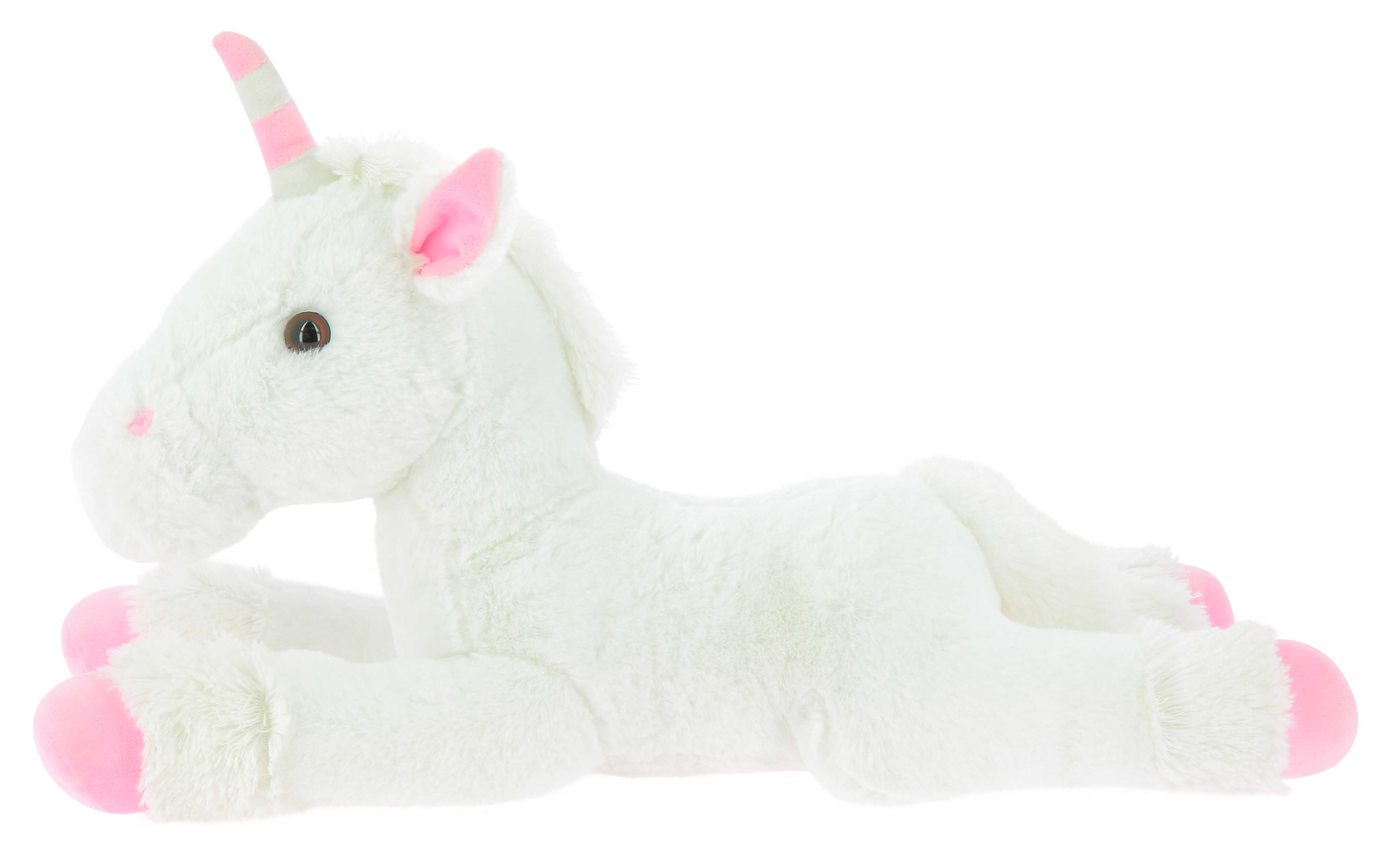 Peluche Equi-Kids Unicorno modello medio Bianco / rosa