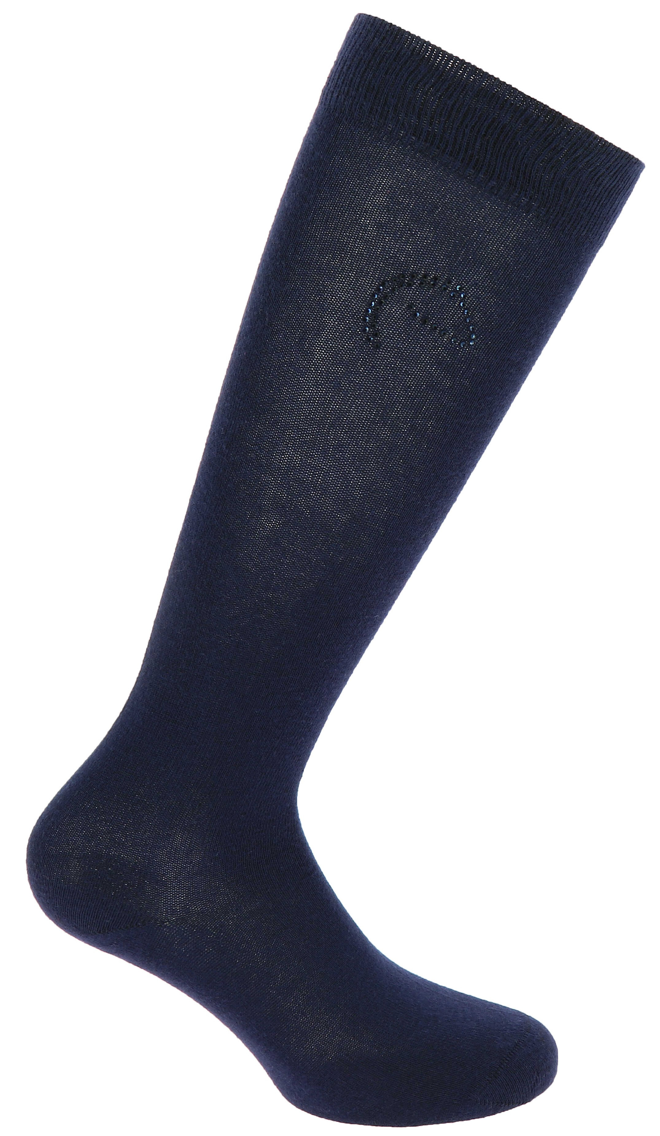 Calzini Equithème Logo Blu navy