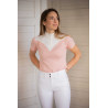 Polo da concorso Pénélope Las Honey maniche corte - Rosa