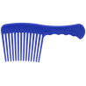 Pettine a denti grandi in PVC HIPPOTONIC - Soft - Blu