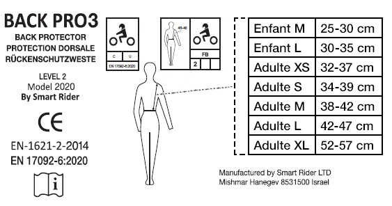 Dorsale Equithème Cox Nero / rosso