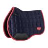 Sottosella misto LeMieux Loire Classic GP Square - Blu marino / mirtillo rosso