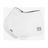 Tappetino LeMieux competition close contact square - cotone - Bianco con numeri