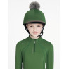 Cappello con pon pon LeMieux amovibile Classico - Verde hunter
