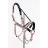 Capezzina e lunghina Harcour Amour - Nero / rosa