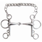 Mors Pelham pieno con piccoli rami a T di T