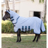 Coperta Horseware con collo antistrappo Amigo per mini - Blu azzurro / blu marine / blu elettrico