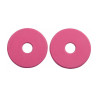 Rondelle in gomma per imboccature T de T - Rosa