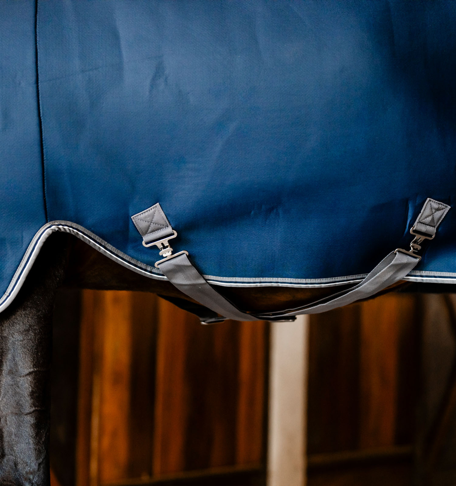 Maglia traspirante Horseware Rambo Airmax Cooler Disc Marino / temporale / grigio argento Blu marino