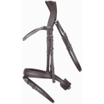 Briglia testiera anatomica Hopper T con strass a T