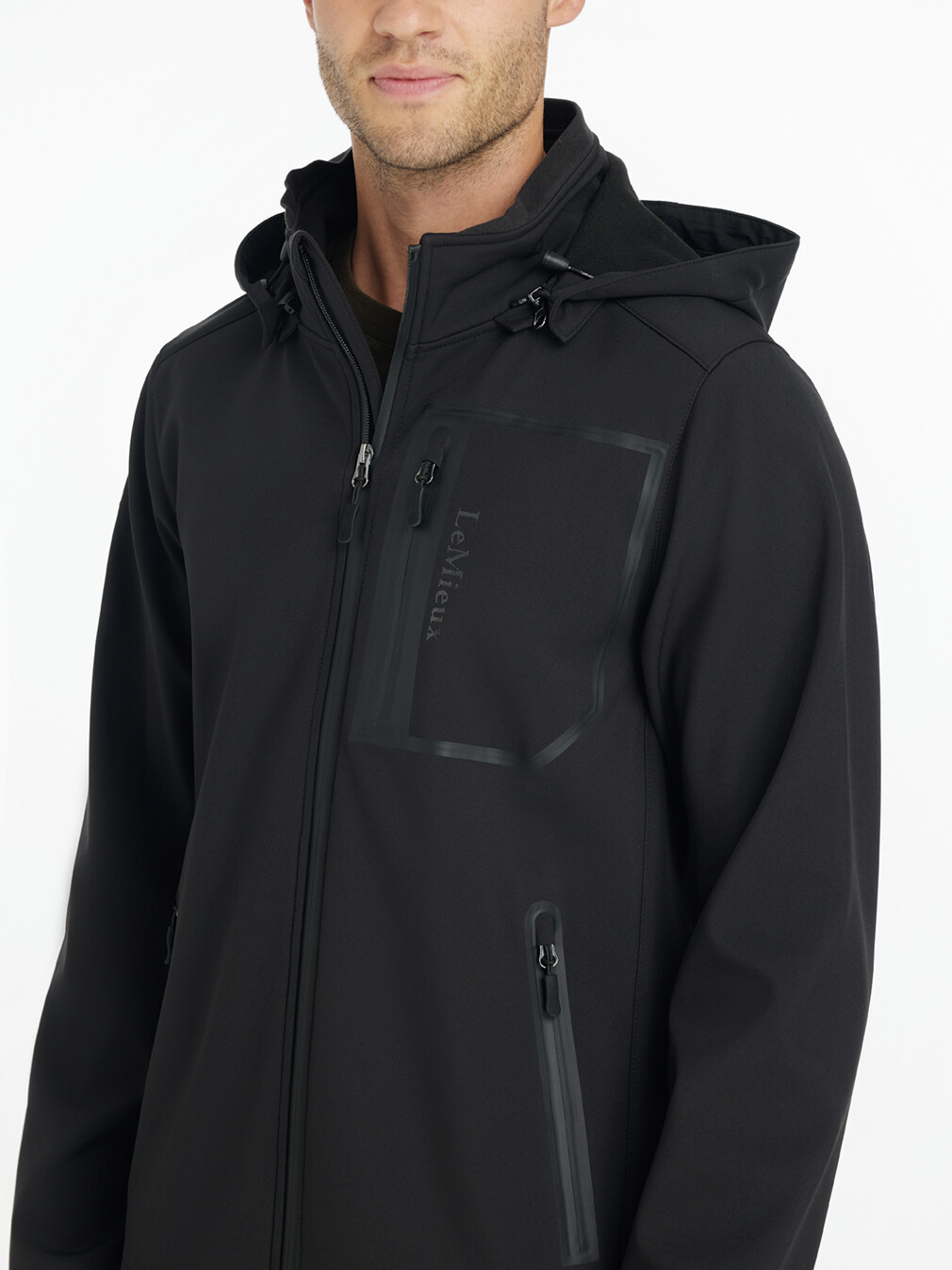 Giacca softshell da uomo LeMieux Nero Giacca softshell da uomo LeMieux Nero