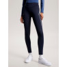 Leggings Tommy Hilfiger Equestrian Elmira invernali full grip donna - Blu navy
