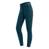 Pantaloni da equitazione ELT Maja Glam Curved a vita alta - Blu petrolio