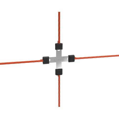 Connettore incrociato per filo Litzclip® AKO