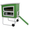 Mobile Coop Kerbl Hobbyfarming - Verde / bianco