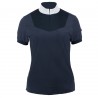 Polo tecnico da donna Horze Taylor - Blu navy