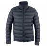 Giacca trapuntata unisex da club Horze Avery - Blu navy