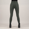 Leggings da equitazione HV Polo Favourite Highwaist FullGrip - Verde petrolio