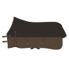 Coperta da esterno Imperial Riding Customized 400 g con collo - Marrone scuro / marrone chiaro