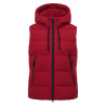 Gilet senza maniche Euro-Star Isla da donna - Rosso profondo