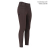 Leggings da equitazione Euro-Star Enforce winter FullGrip donna - Marrone