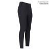 Leggings da equitazione Euro-Star Enforce winter FullGrip donna - Nero