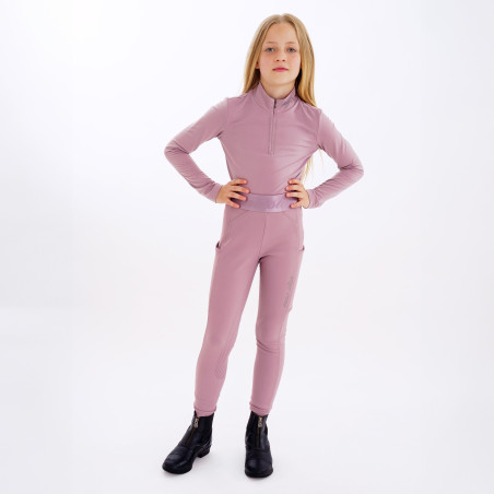 Leggings da equitazione Euro-Star Impress FullGrip per bambini