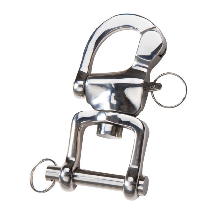 Moschettone da attacco in acciaio inox