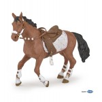 Figura Cavallo della cavallerizza fashion inverno Papo