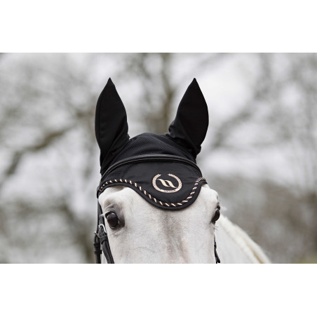 Cuffia antimosche Back On Track con orecchie