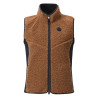 Gilet in pile senza maniche da donna HV Polo Georgina - Paglia