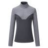 Top HV Polo Pauletta donna - Grigio medio