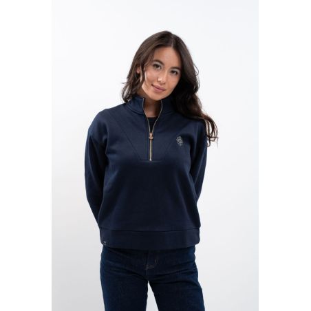 Felpa con zip Harcour x Versailles Louise