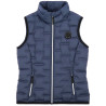 Gilet imbottito senza maniche senza cuciture Je t'aime Equithème Aurore - Blu/grigio