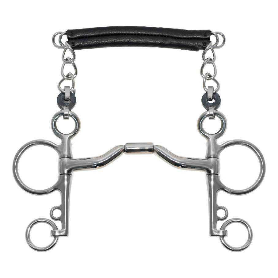 Mors pelham Metalab Elite curvo con aste lunghe