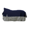 Coperta highneck HKM Winnipeg 1200D 200g - Blu scuro / grigio chiaro