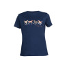 Kinder T-shirt Pony Club HKM - Blu scuro