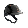 Casco da equitazione Naca Gravity XP - Onice nero lucido / oro rosa