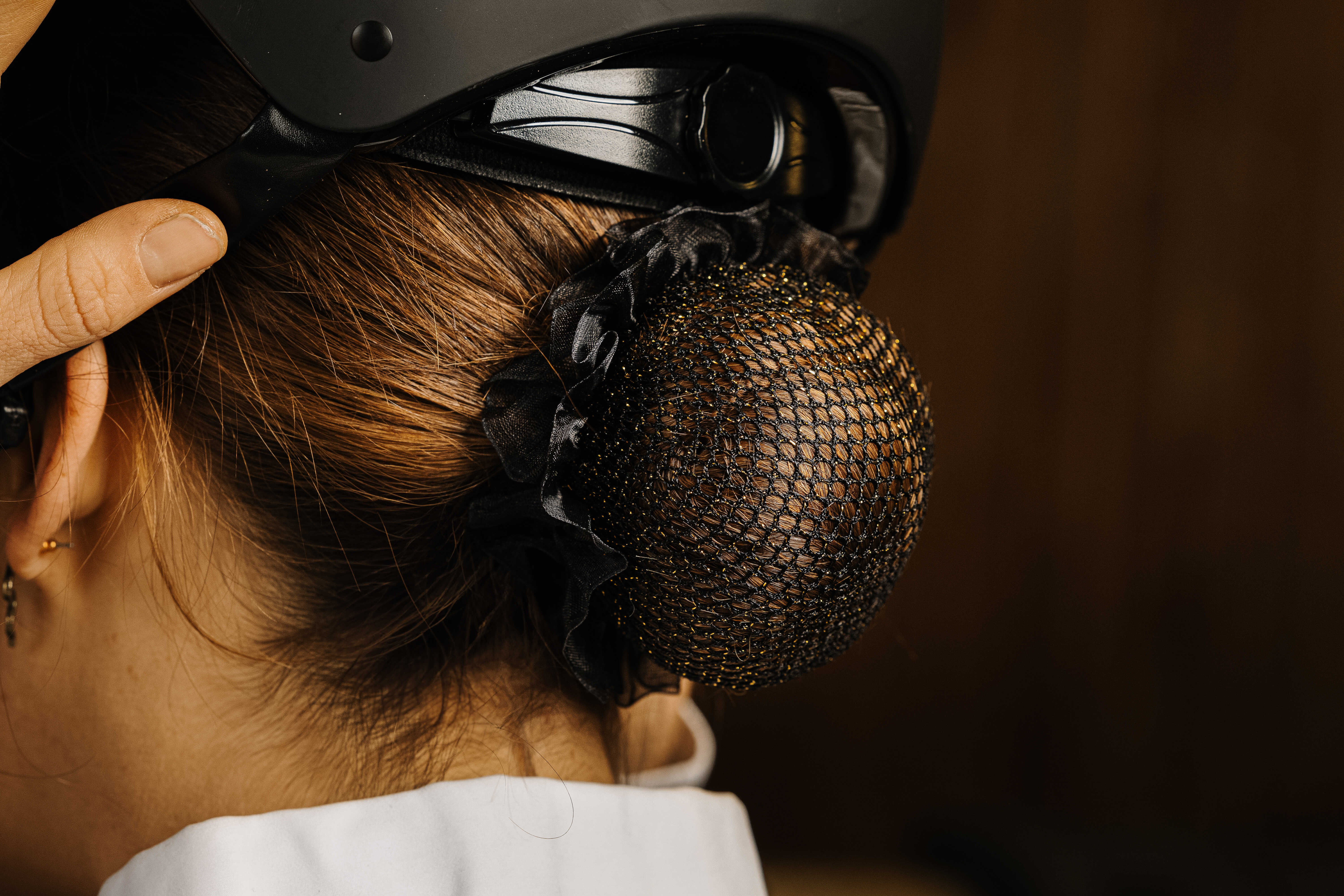 Retina per capelli Equithème Shiny Nero