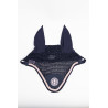 Cuffietta per cavallo Harcour Suzette - Blu marino / rosa