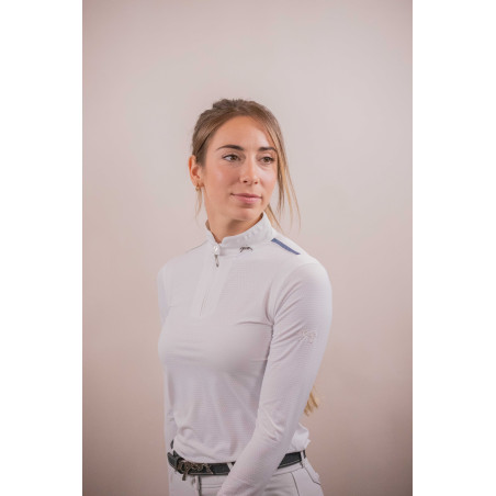 Polo da concorso Pénélope Séville Mesh maniche lunghe