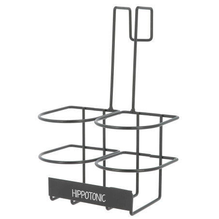 Portabottiglie Hippotonic con ganci