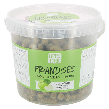 Caramelle per cavalli gusto mela Hippotonic