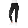 Leggings Equithème Neva donna Je t'aime - Nero