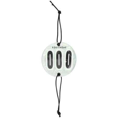 Numero di gara per testiera Equithème Glitter